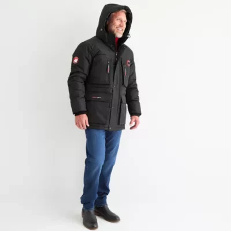 Canada Weather Gear Mens Water Resistant Heavyweight Parka