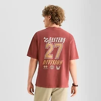 Arizona Mens Crew Neck Short Sleeve Boxy Fit Graphic T-Shirt