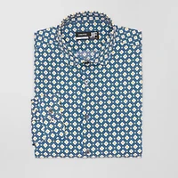 J. Ferrar Ultra Comfort Mens Slim Fit Stretch Fabric Wrinkle Free Long Sleeve Dress Shirt