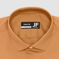 J. Ferrar Ultra Comfort Mens Regular Fit Stretch Fabric Wrinkle Free Long Sleeve Dress Shirt