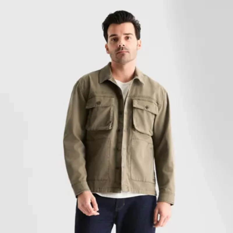 mutual weave Mens Shirt Jacket
