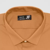 J. Ferrar Ultra Comfort Mens Regular Fit Stretch Fabric Wrinkle Free Long Sleeve Dress Shirt
