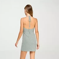 City Triangle Womens Glitter Bodycon Dress Juniors