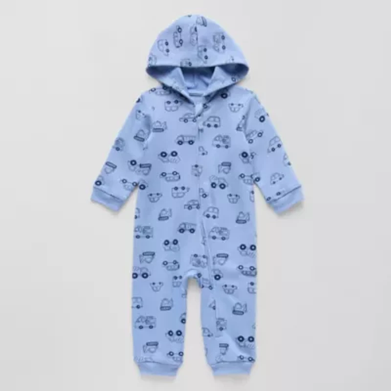 Okie Dokie Baby Boys Long Sleeve Jumpsuit