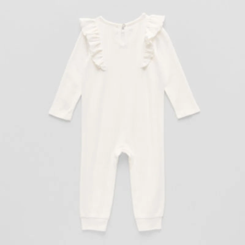 Okie Dokie Baby Girls Long Sleeve Jumpsuit