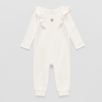 Okie Dokie Baby Girls Long Sleeve Jumpsuit