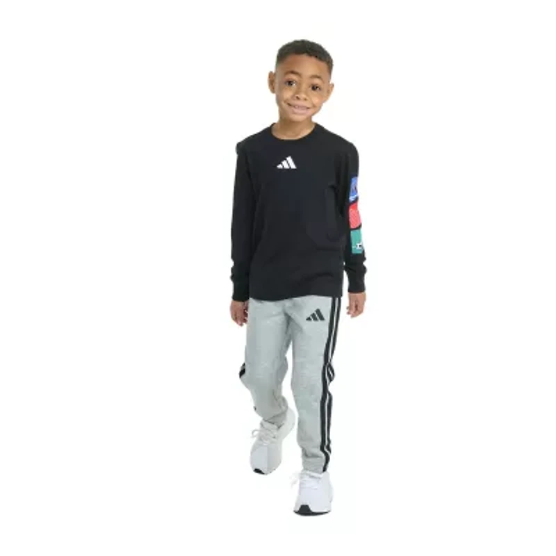 adidas Toddler Boys 2-pc. Pant Set