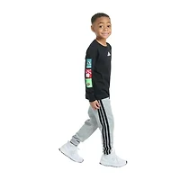 adidas Toddler Boys 2-pc. Pant Set