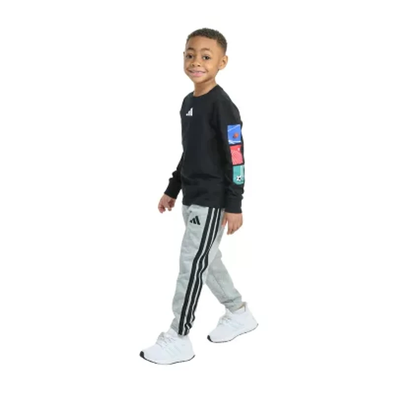 adidas Toddler Boys 2-pc. Pant Set