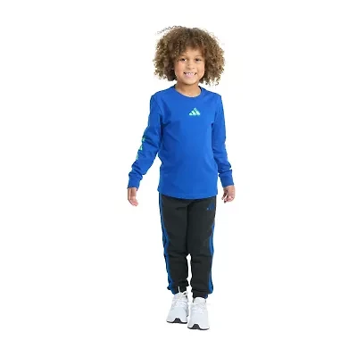 adidas Toddler Boys 2-pc. Pant Set