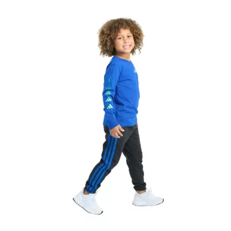 adidas Toddler Boys 2-pc. Pant Set