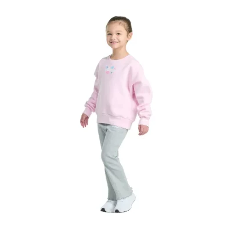 adidas Little Girls 2-pc. Pant Set