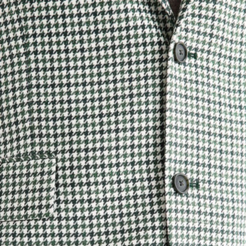 Stafford Houndstooth Mens Classic Fit Sport Coat
