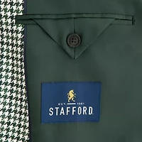 Stafford Houndstooth Mens Classic Fit Sport Coat