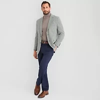 Stafford Houndstooth Mens Classic Fit Sport Coat