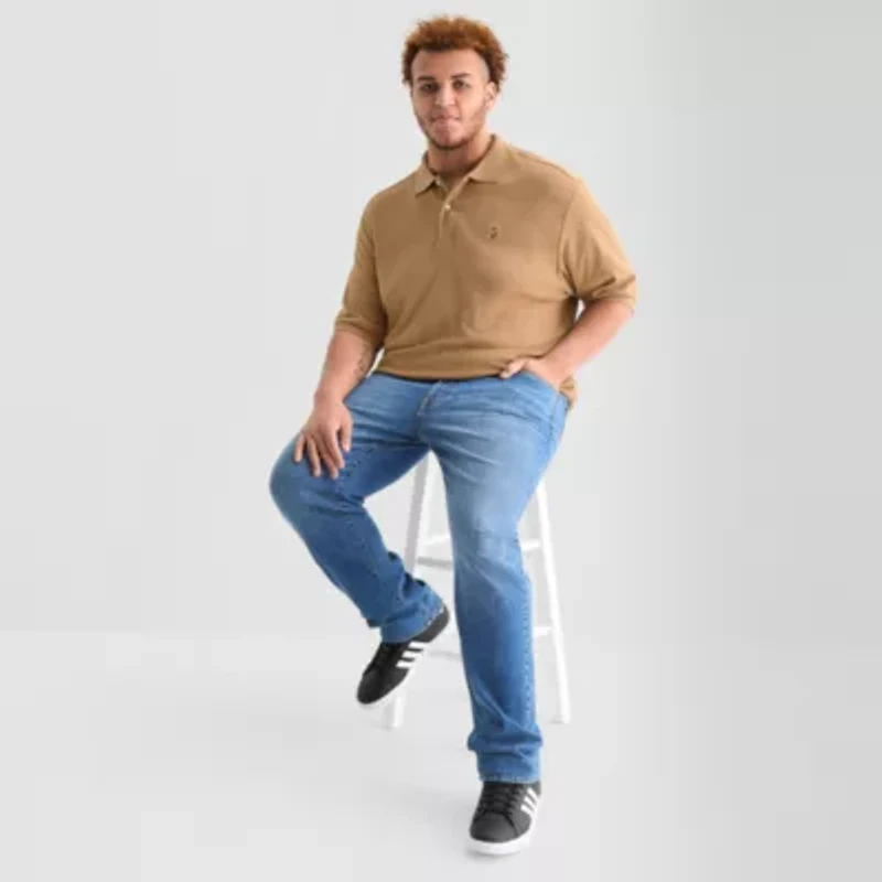 U.S. Polo Assn. Big and Tall Mens Classic Fit Short Sleeve Shirt