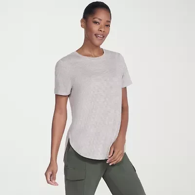 Skechers Womens GO DRI SWIFT Stripe Tunic Tee