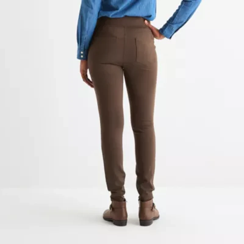 St. John's Bay Womens Skinny Pull-On Pant