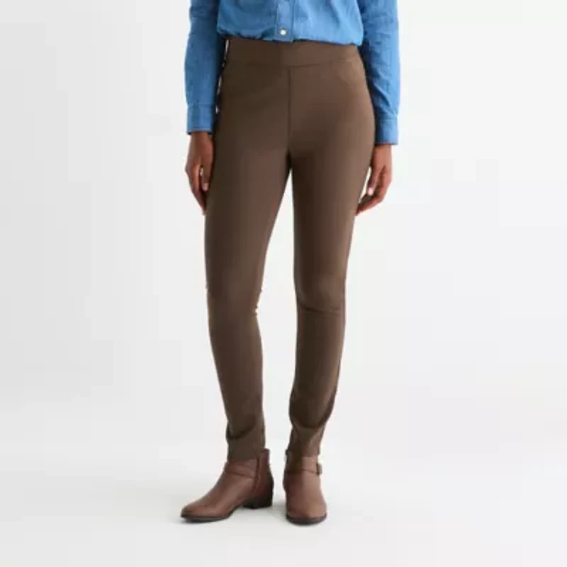 St. John's Bay Womens Skinny Pull-On Pant