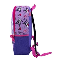 Licensed 5 Piece Kuromi Backpack Set with Matching Lunch Bag