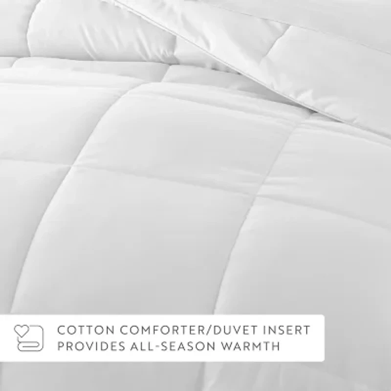 Casual Comfort 300tc Brushed Cotton Comforter Duvet Set