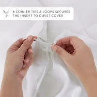 Casual Comfort 300tc Brushed Cotton Comforter Duvet Set