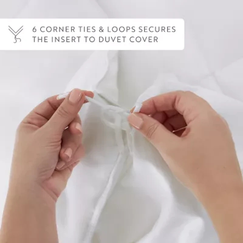 Casual Comfort 300tc Brushed Cotton Comforter Duvet Set