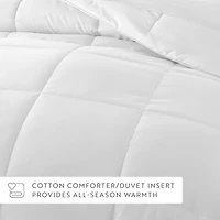 Casual Comfort 300tc Brushed Cotton Comforter Duvet Set