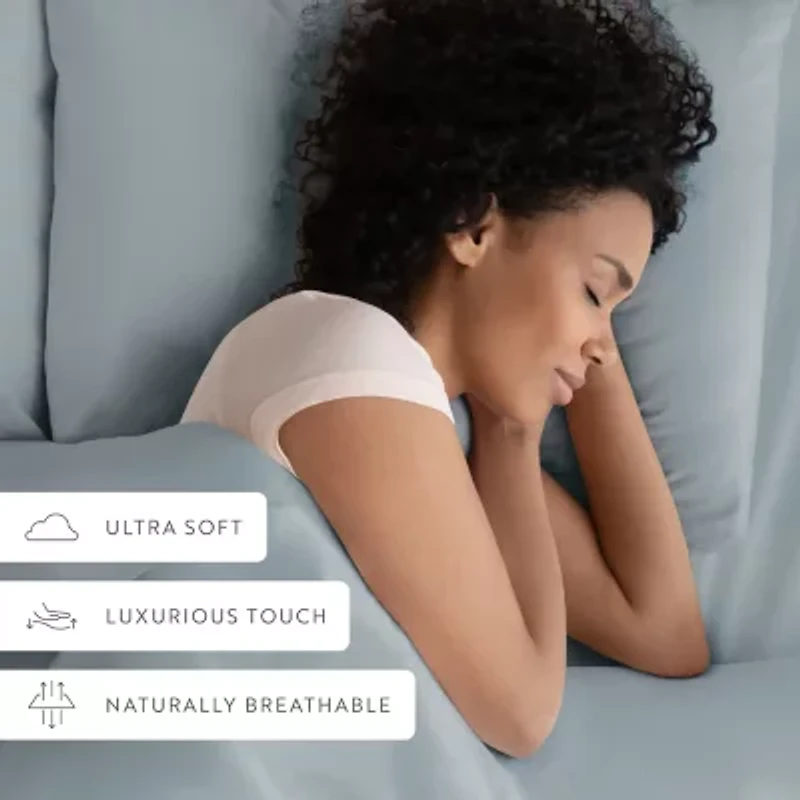 Casual Comfort 300tc Brushed Cotton Comforter Duvet Set