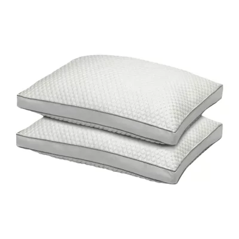 Ella Jayne Arctic Chill Cooling Pillow, Medium Density, for All Sleep Positions, Set of 2