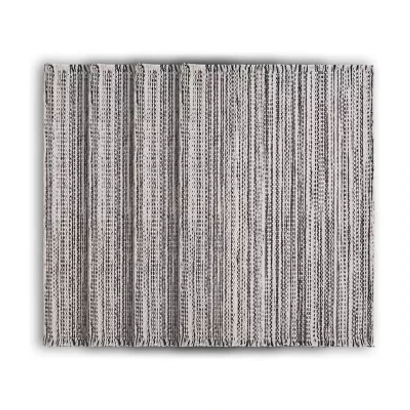 Lr Home Jade Striped 4 Pack Placemat
