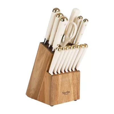 Martha Stewart Lockton 16-pc. Knife Block Set