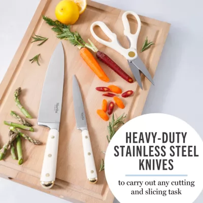 Martha Stewart Lockton 16-pc. Knife Block Set