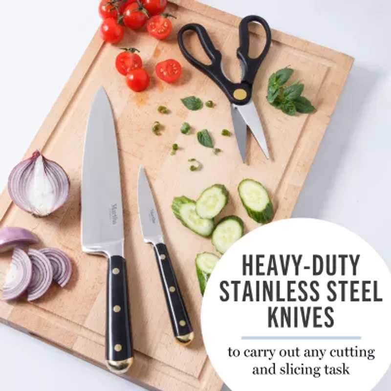Martha Stewart Lockton 16-pc. Knife Block Set