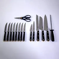 Martha Stewart Lockton 16-pc. Knife Block Set