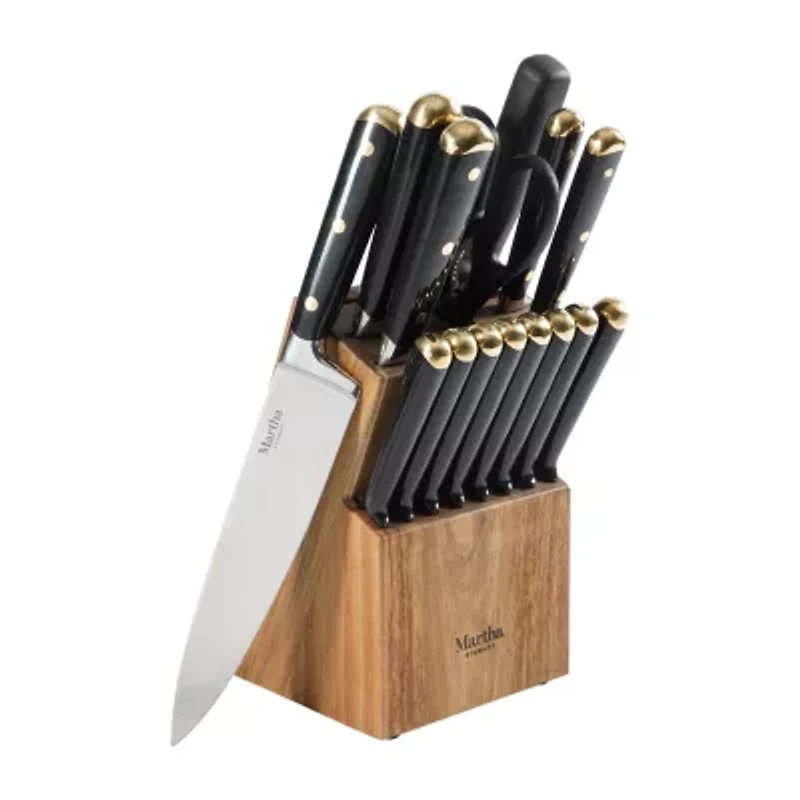 Martha Stewart Lockton 16-pc. Knife Block Set