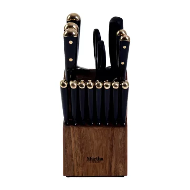 Martha Stewart Lockton 16-pc. Knife Block Set