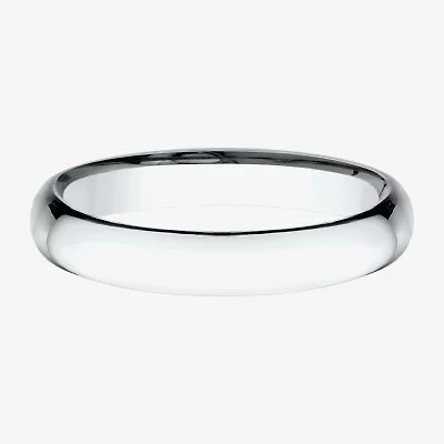 Womens 14K White Gold 3MM Light Comfort-Fit Wedding Band