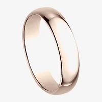 Mens 5MM 10K Gold Wedding Band