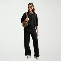 Nike Big Kid Girls Crew Neck Fleece Long Sleeve Sweatshirt