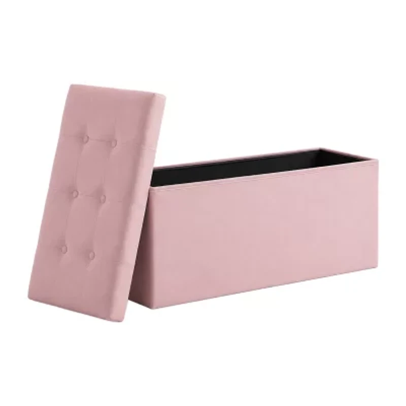 AEROPOSTALE Pink Storage Bench