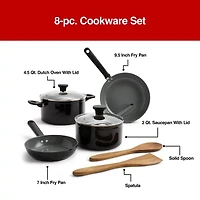 Cooks Ceramic 8-pc. Cookware Set