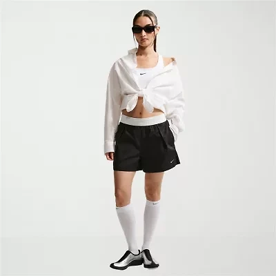 Nike Womens High Rise Active Pull-On Short