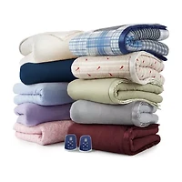 Micro Flannel Heated Electric Midweight Blanket