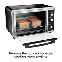Hamilton Beach® Countertop Oven with Convection Oven & Rotisserie