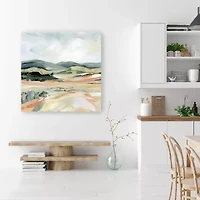 Lumaprints Vermillion Landscape I Canvas Giclee Canvas Art