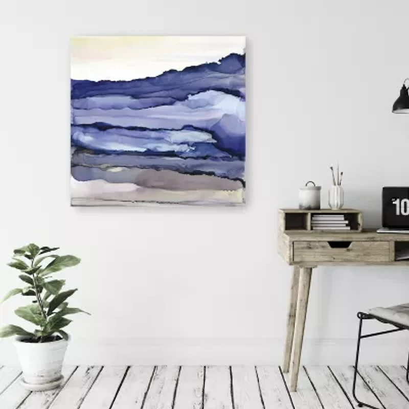 Lumaprints Bluescape Iii Canvas Giclee Canvas Art