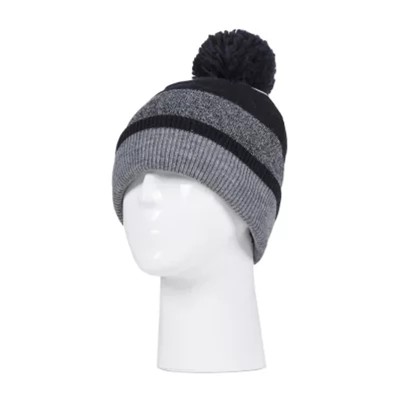 Heat Holders  Snow Sports Striped Womens Moisture Wicking Beanie