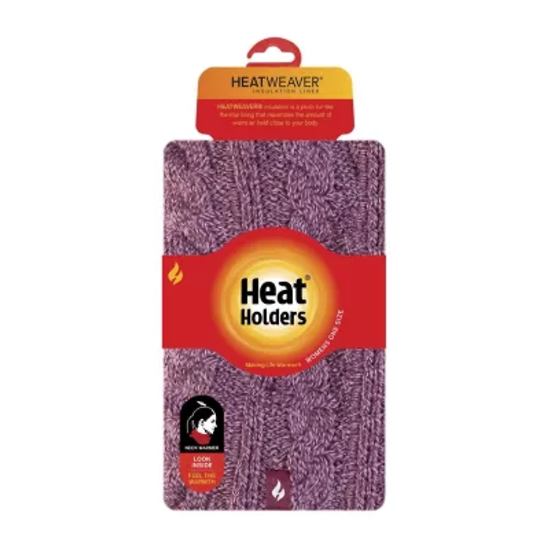 Heat Holders Emily Cable Neck Warmer Oblong Scarf