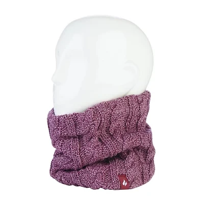 Heat Holders Emily Cable Neck Warmer Oblong Scarf